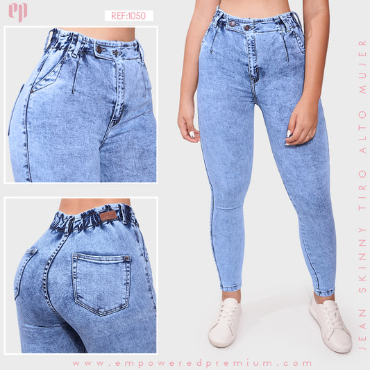 Jean Skinny Clásico Tiro Alto 1050