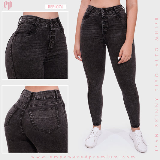 Jean Skinny Clásico Tiro Alto 1076