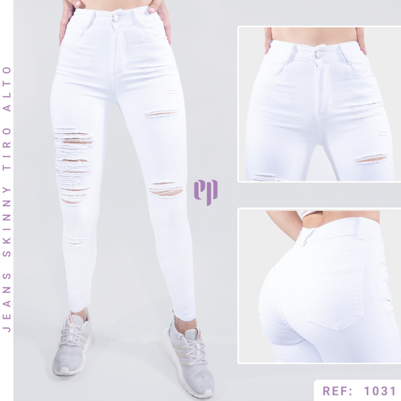 Jean Skinny Clásico Tiro Alto 1031